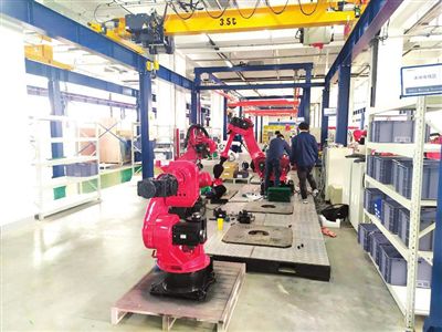天津港保税区助力机器人产业快速发展